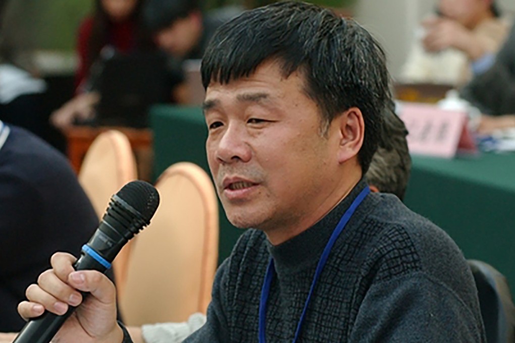 Liberal economist Sheng Hong was stopped from leaving Beijing on Thursday. Photo: Handout