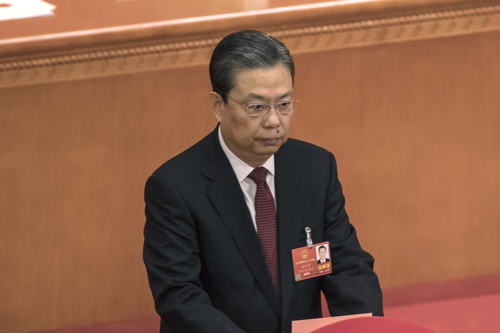 Zhao Leji, secretary of party watchdog the Central Commission for Discipline Inspection, has announced that security teams will be based inside the offices of China’s banks and insurance companies. Photo: Handout