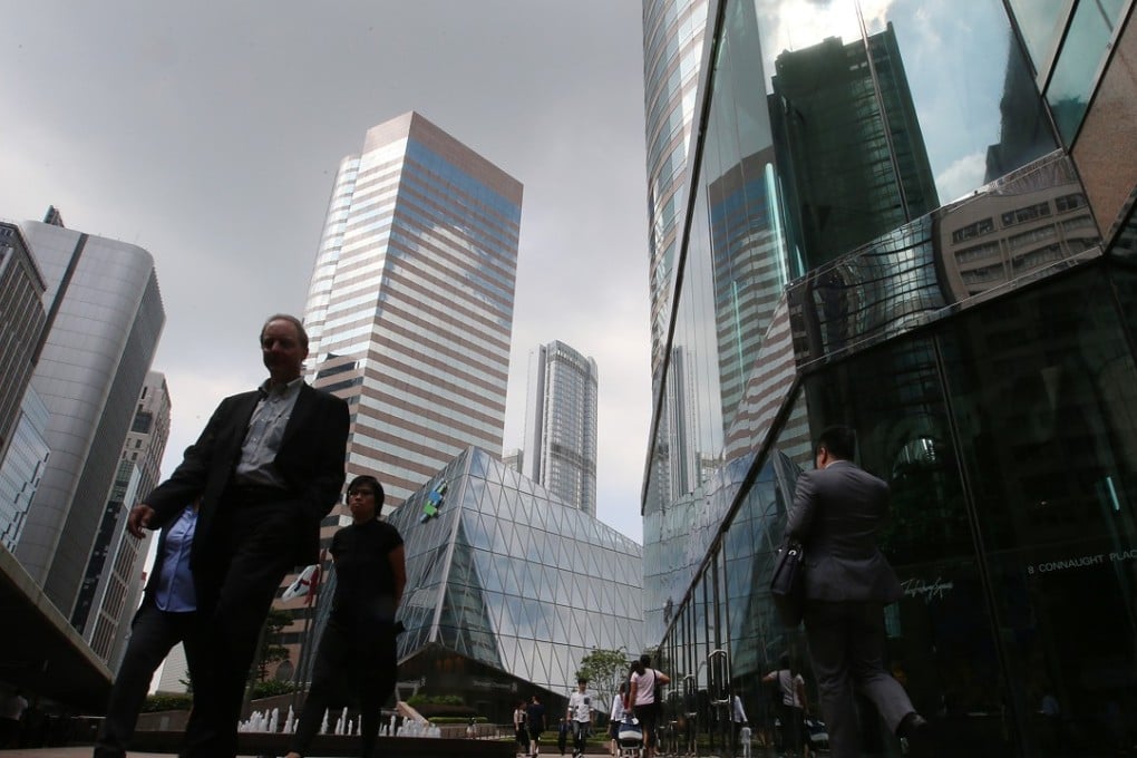 Central, the core business district, has been crowned the world’s most expensive place for renting office space for three straight years. Photo: K. Y. Cheng