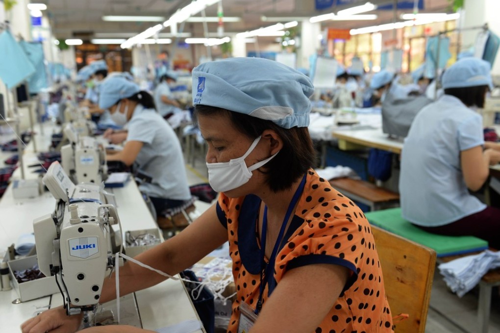 The US-China trade war has opened up opportunities for Southeast Asian nations like Vietnam in export areas including textiles, the Bloomberg New Economy Forum in Singapore has heard. Photo: AFP