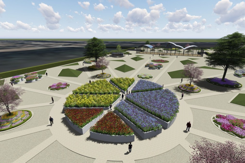 An artist’s impression of the proposed garden. Photo: PT-Style