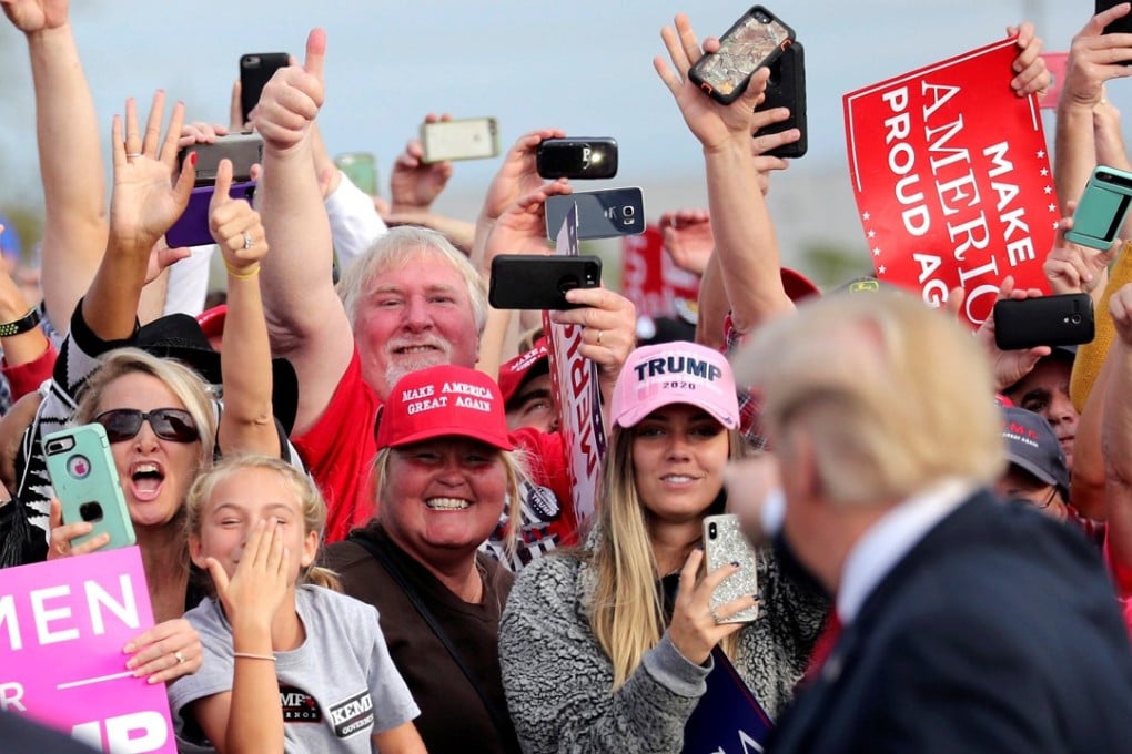 Donald Trump’s power may be weakened, but observers say the midterm elections outcome may have little effect on his China policy. Photo: Reuters