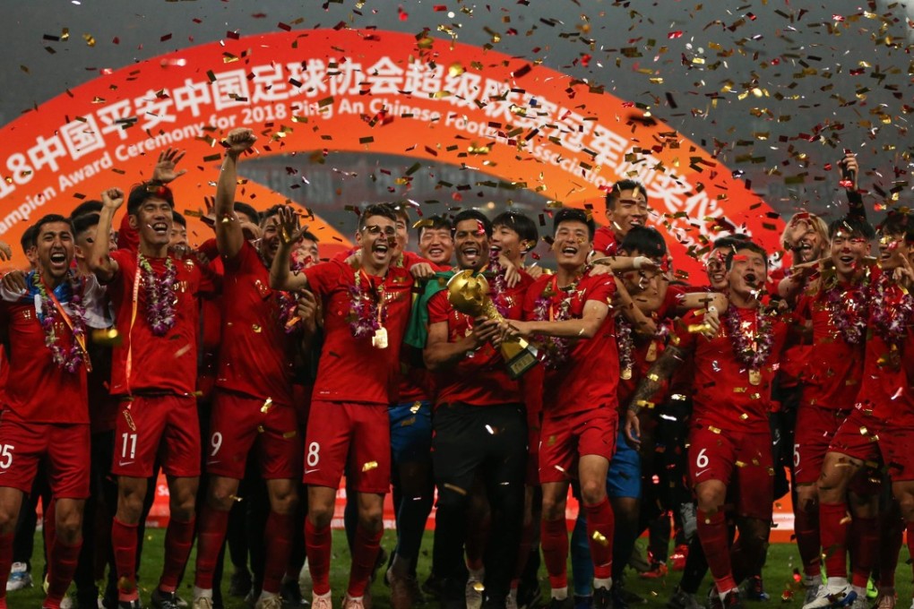 Shanghai SIPG finally broke Guangzhou Evergrande’s stranglehold on the CSL title. Photo: AFP