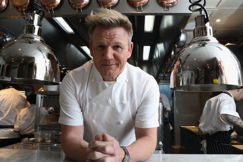 Chef Gordon Ramsay at maze Grill, in Ocean Terminal, Tsim Sha Tsui. Picture: Dickson Lee