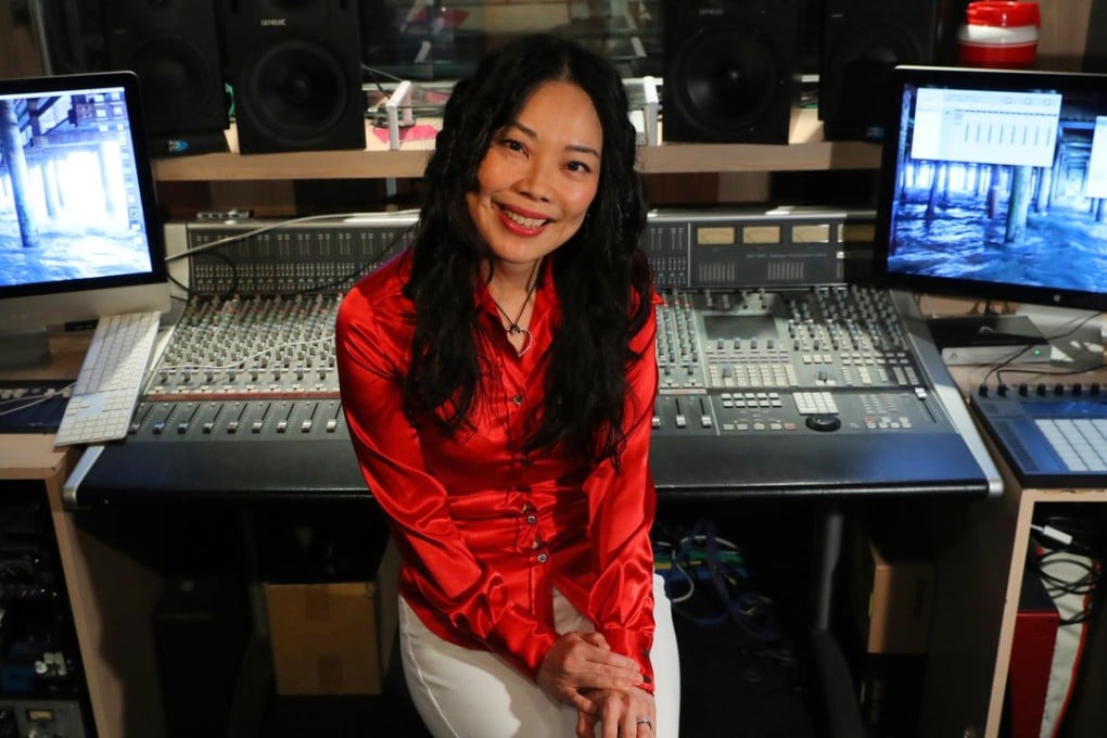 Composer Shirley Choi working on her educational app Migalolo for kids. Photo: Edmond So
