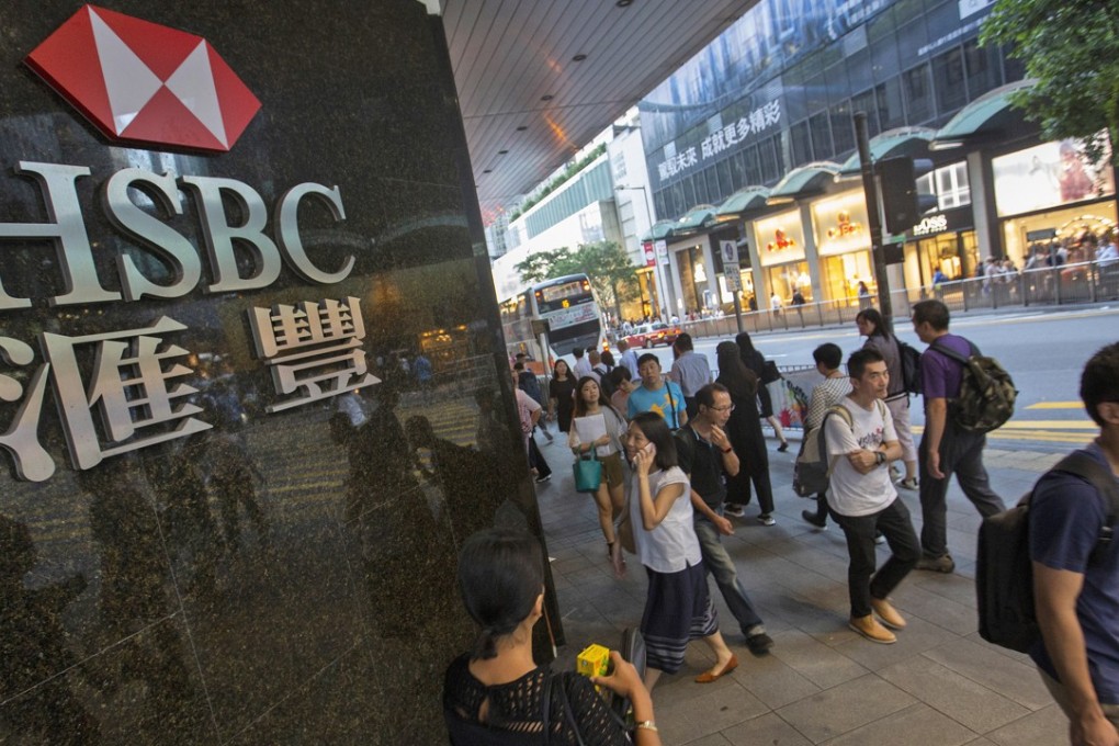 HSBC is one of Hong Kong’s biggest financial services employers. Photo: EPA