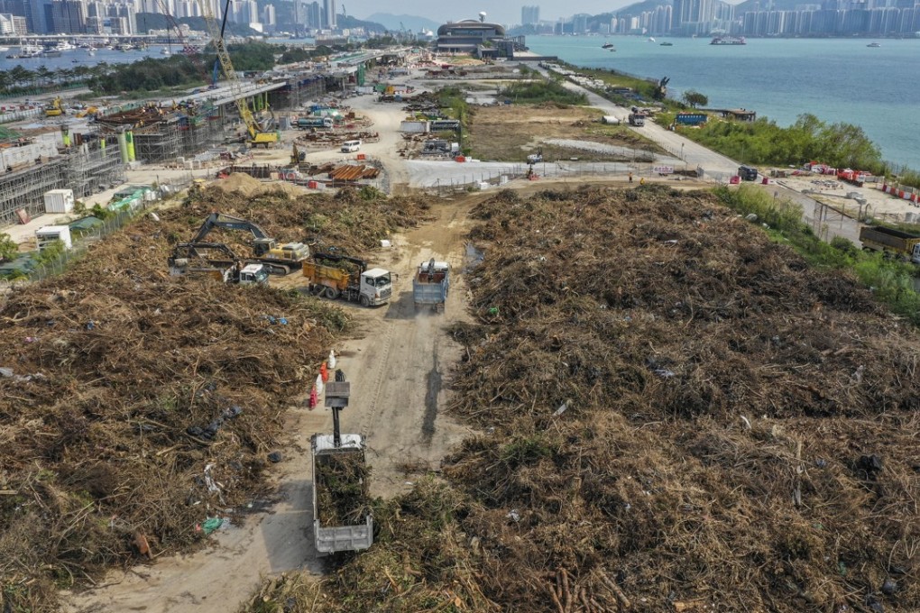 The collection area on the site of the old Kai Tak airport opened on September 21. Photo: Roy Issa