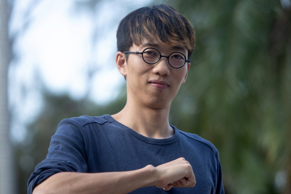 Aaron Wong is calling for recognition of sign language in schools to help children with hearing disabilities. Photo: Winson Wong