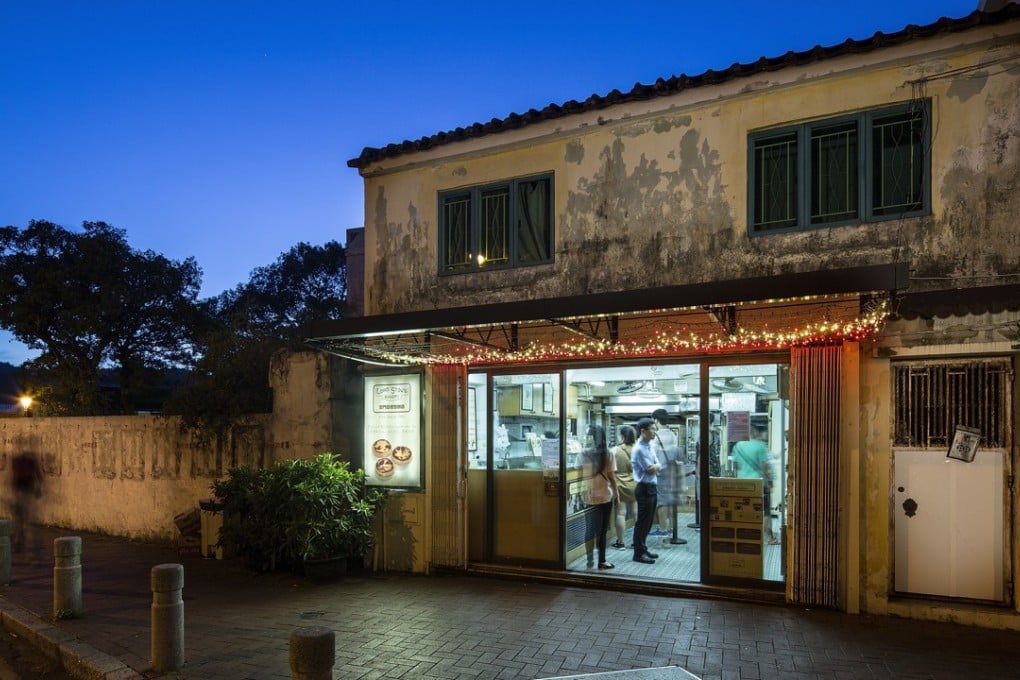 Lord Stow's Bakery is found in Coloane Village, Macau.