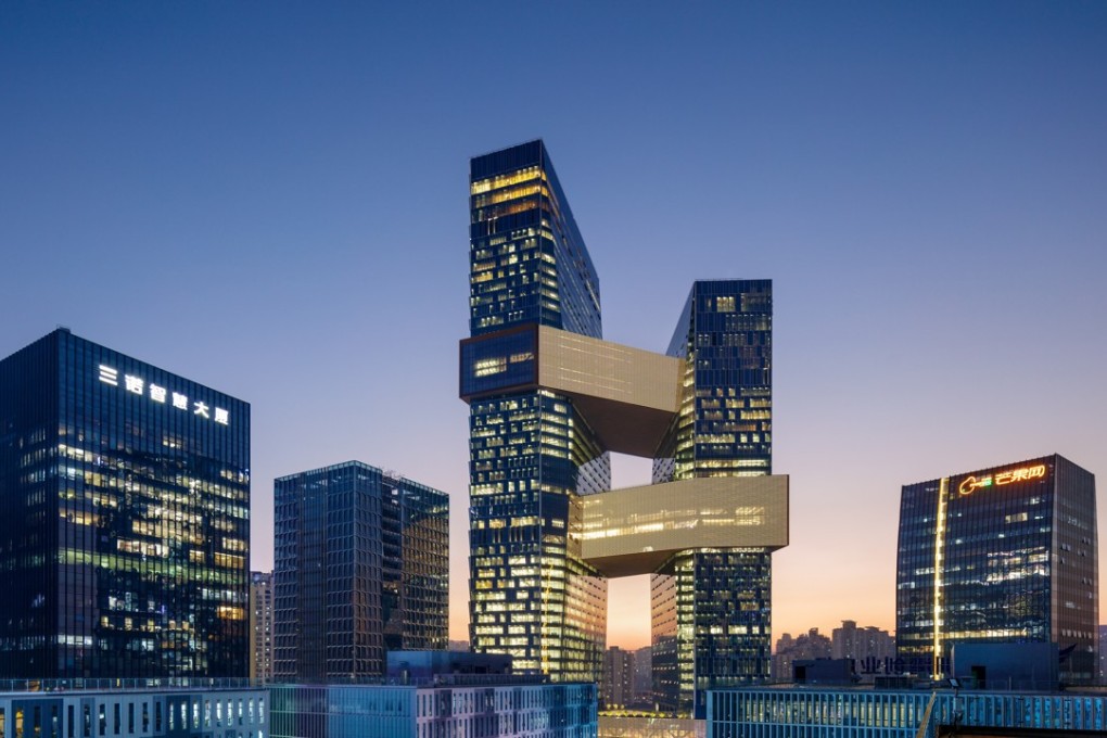 Tencent's new headquarters in Shenzhen