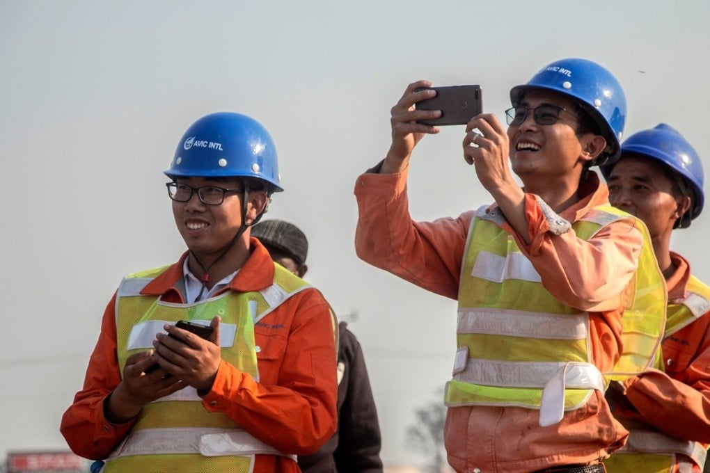 Thousands of Chinese workers are currently building infrastructure in Africa. Photo: AFP