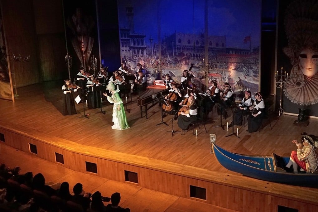 A scene from the City Chamber Orchestra of Hong Kong’s costumed concert Vivaldi Unmasked. Photo: courtesy CCOHK