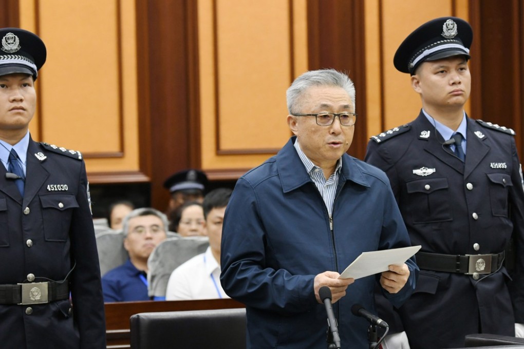 The former chief prosecutor of Shanghai Chen Xu was jailed for life in October. Photo: Xinhua