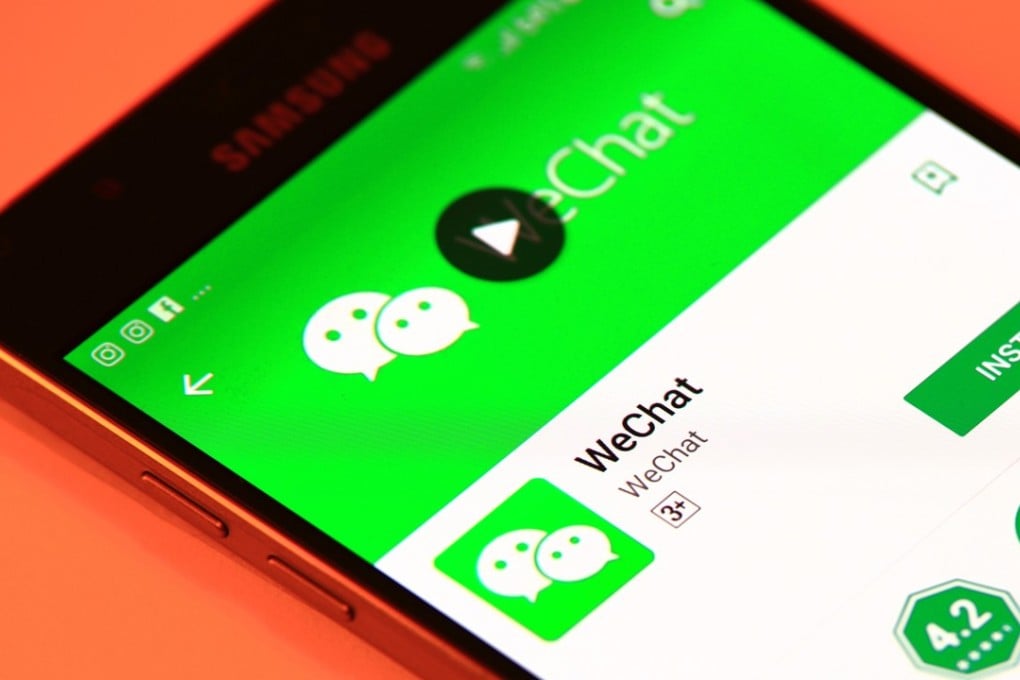 WeChat application in Play Store. Photo: Shutterstock
