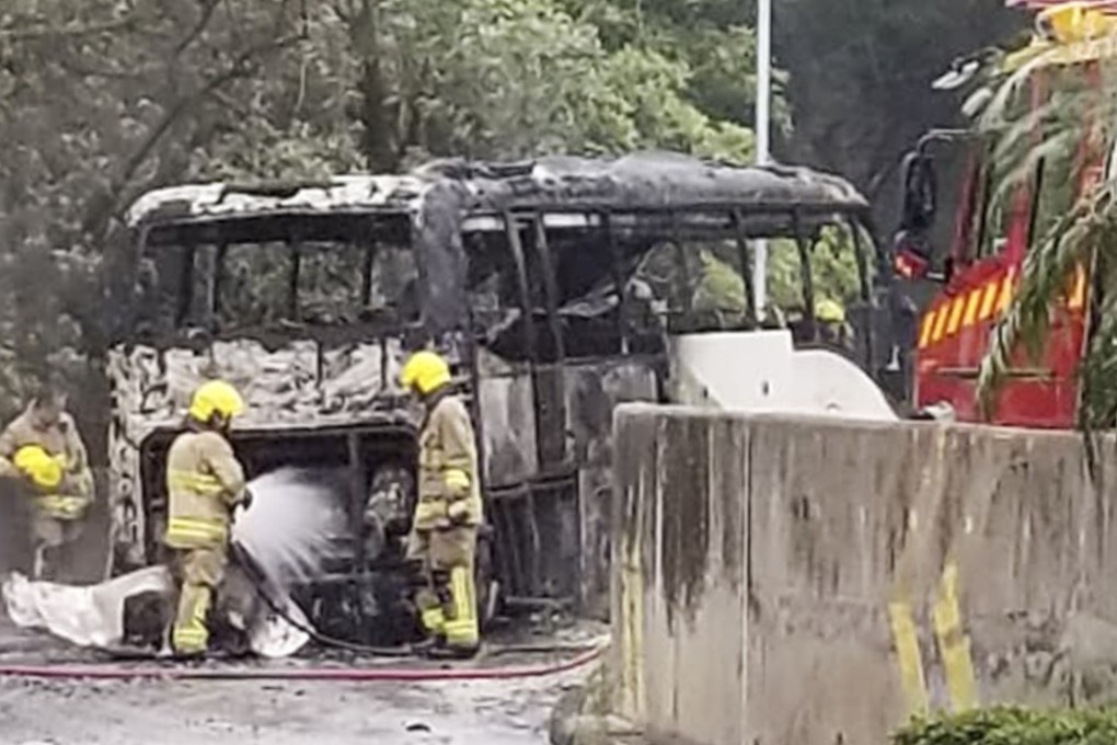 Firefighters took 15 minutes to put out the blaze. Photo: Facebook