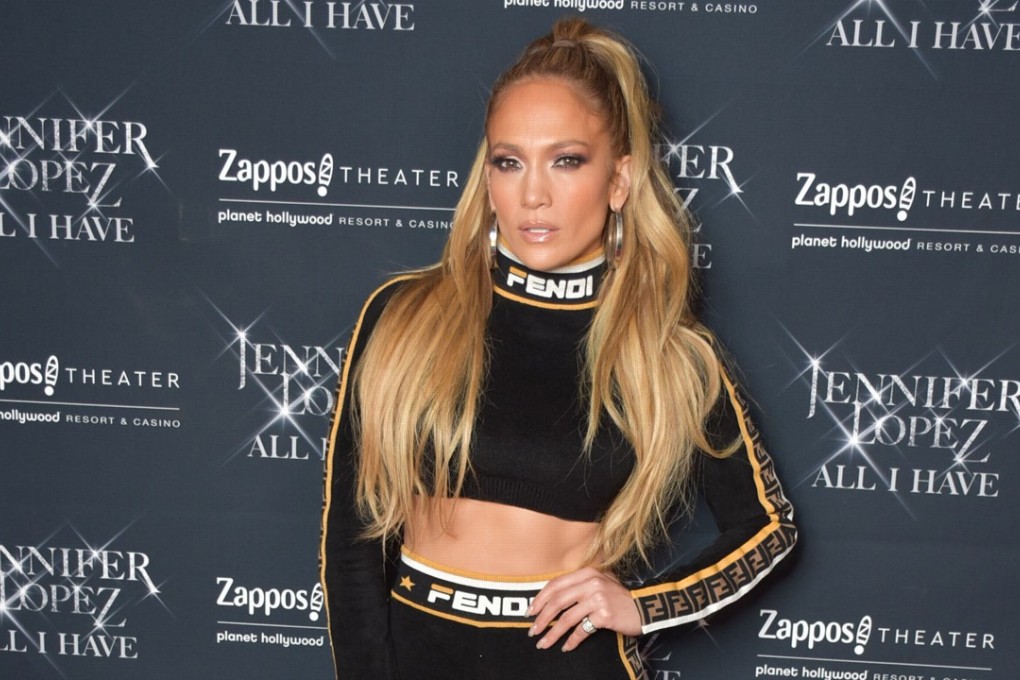 Jennifer Lopez in full-on Fendi.