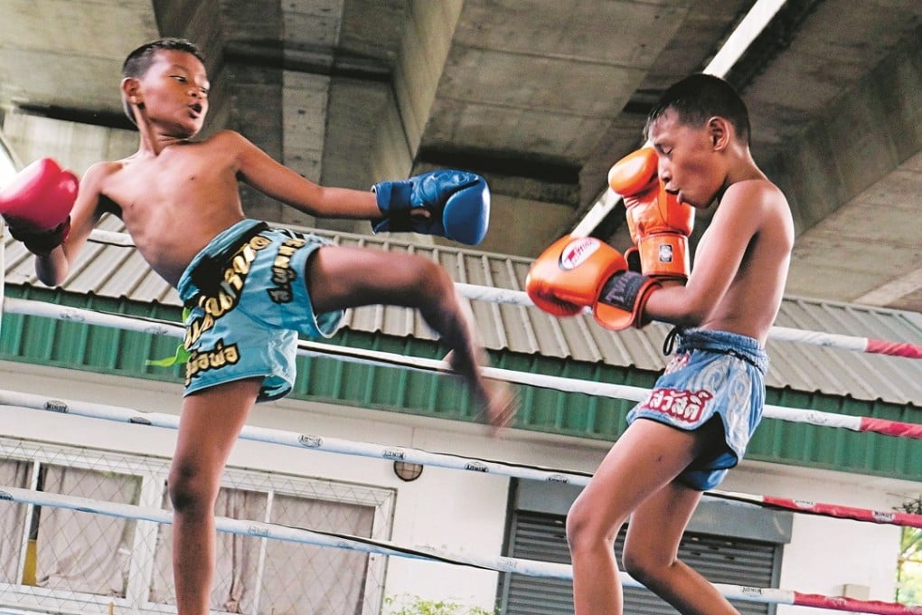 At present, children of any age can legally box in an organised Muay Thai match. Photo: Tibor Krausz