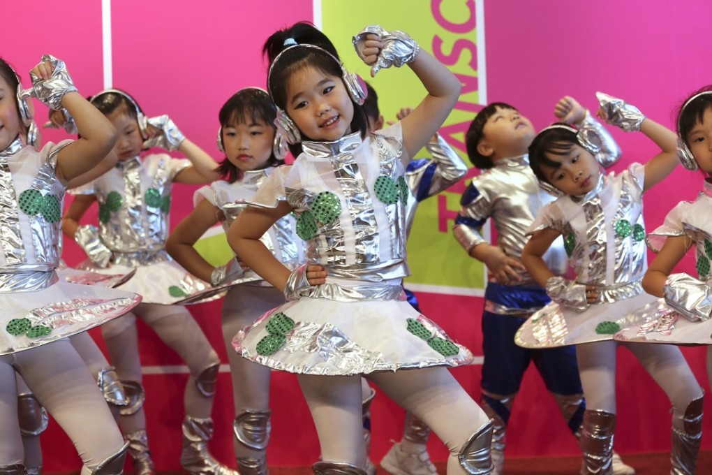 Drama and dance help with teamwork and problem-solving. Adopting another persona as a character or performer also helps shy pupils build their confidence. Photo: Jonathan Wong