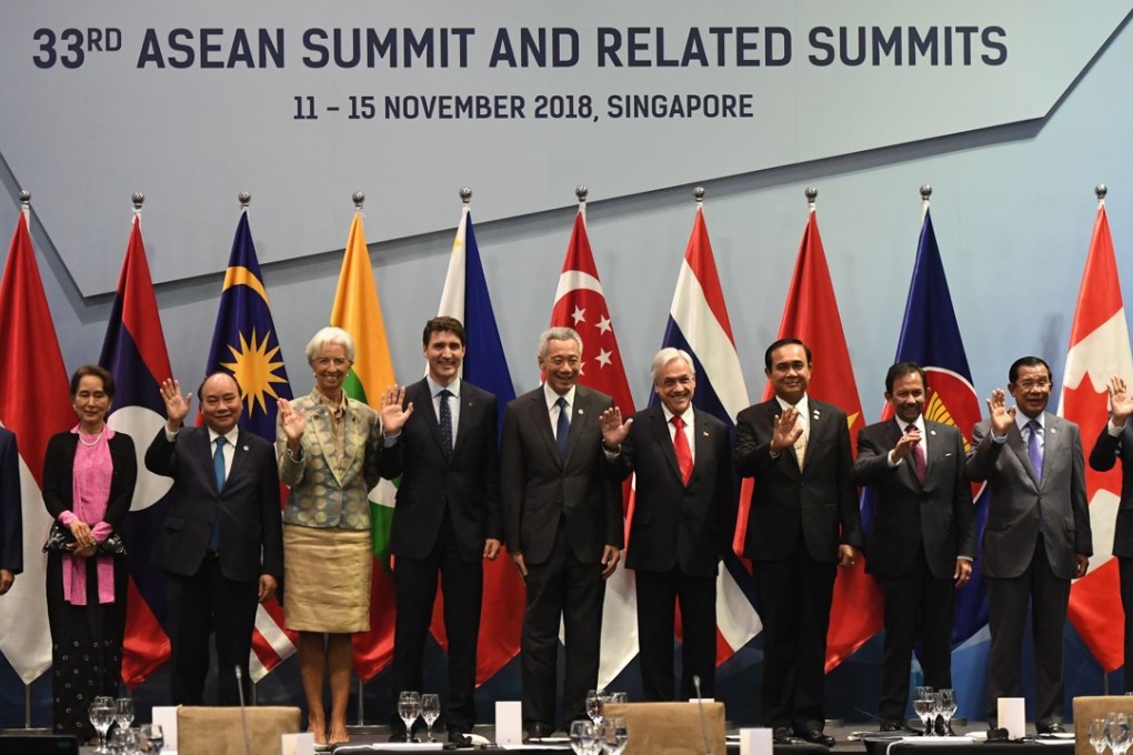 A code of conduct for the South China Sea is one of the top agenda items at a regional summit in Singapore. Photo: AFP