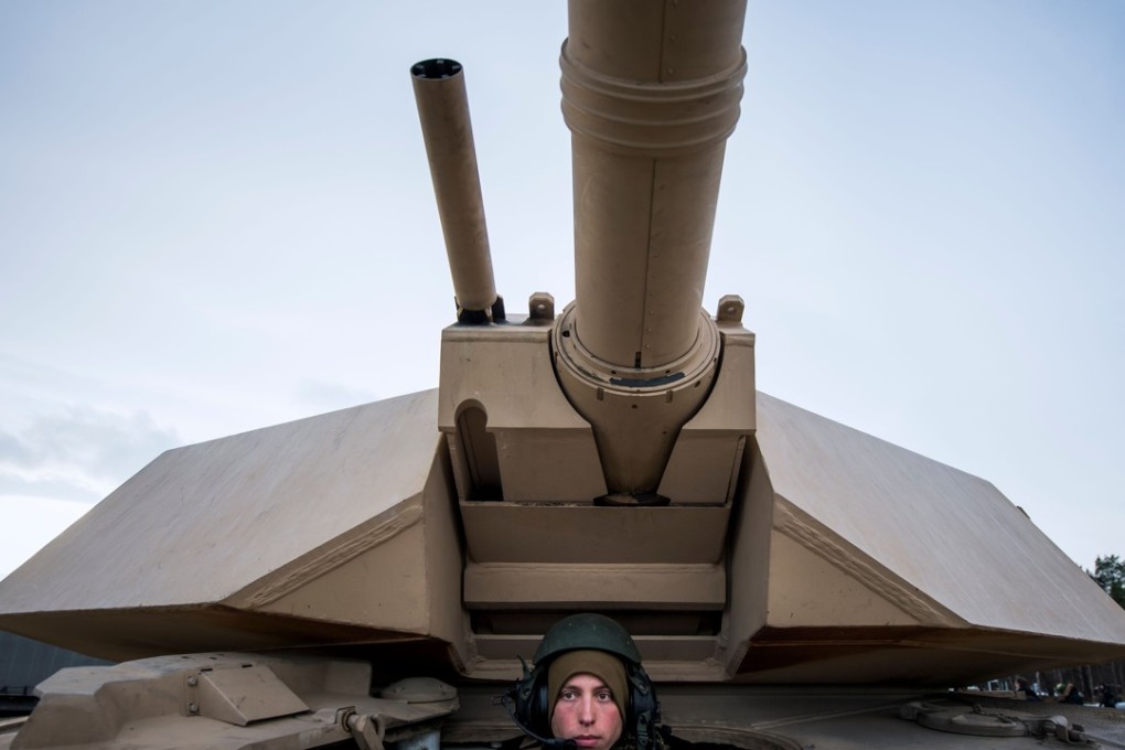 To counter Russia and China, the commission said the US Army should pursue more armour, long-range precision missiles and air-defence and logistical forces. Photo: AFP