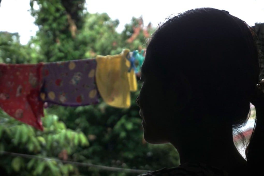 Shunned by her family, Aye Mar (not her real name) sought refuge in a charitable shelter. Photo: AFP