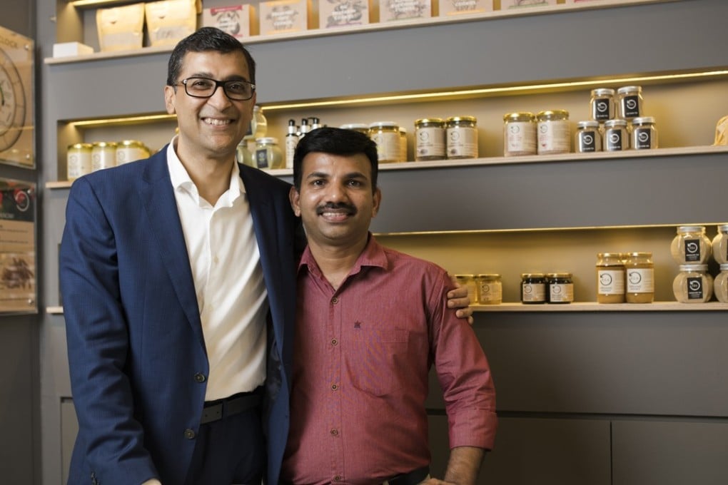 Sumit Nanda (left) and Dr Ratheesh.