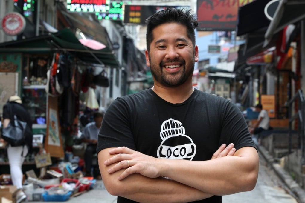 Chef Brandon Jew in Central, Hong Kong. Picture: Edward Wong