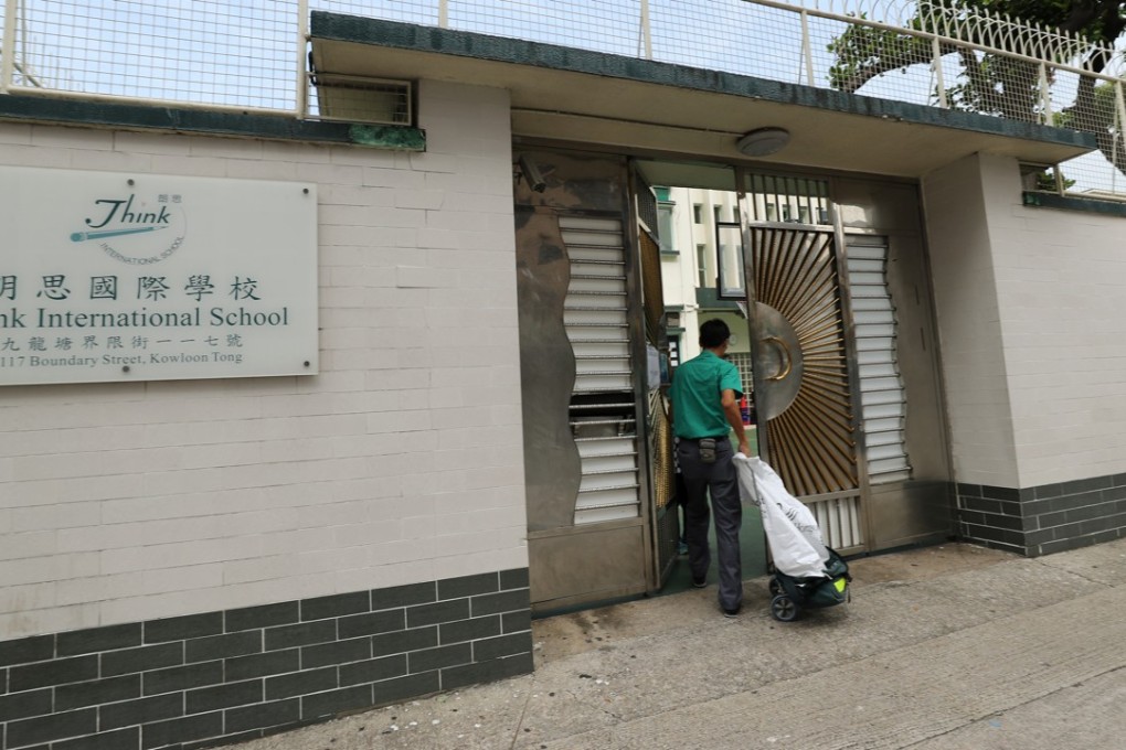 The pupils will move to Think International School. Photo: Edward Wong