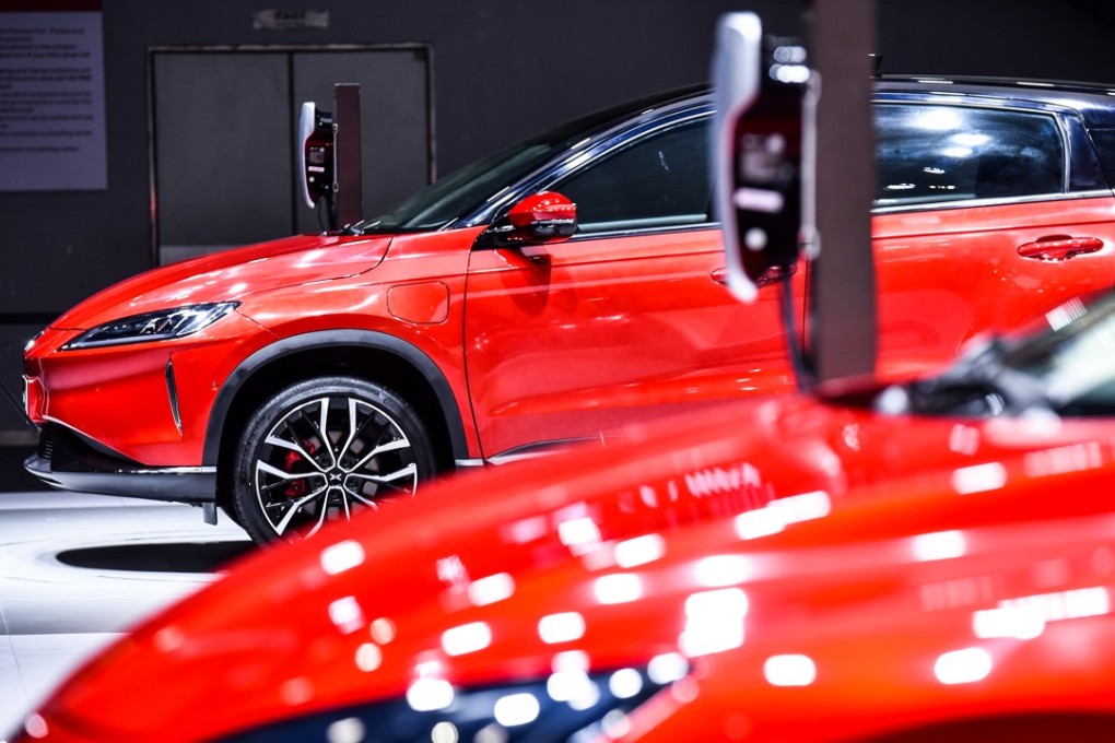 Xpeng Motors is expected to start delivery of its first production model in December. Photo: Handout