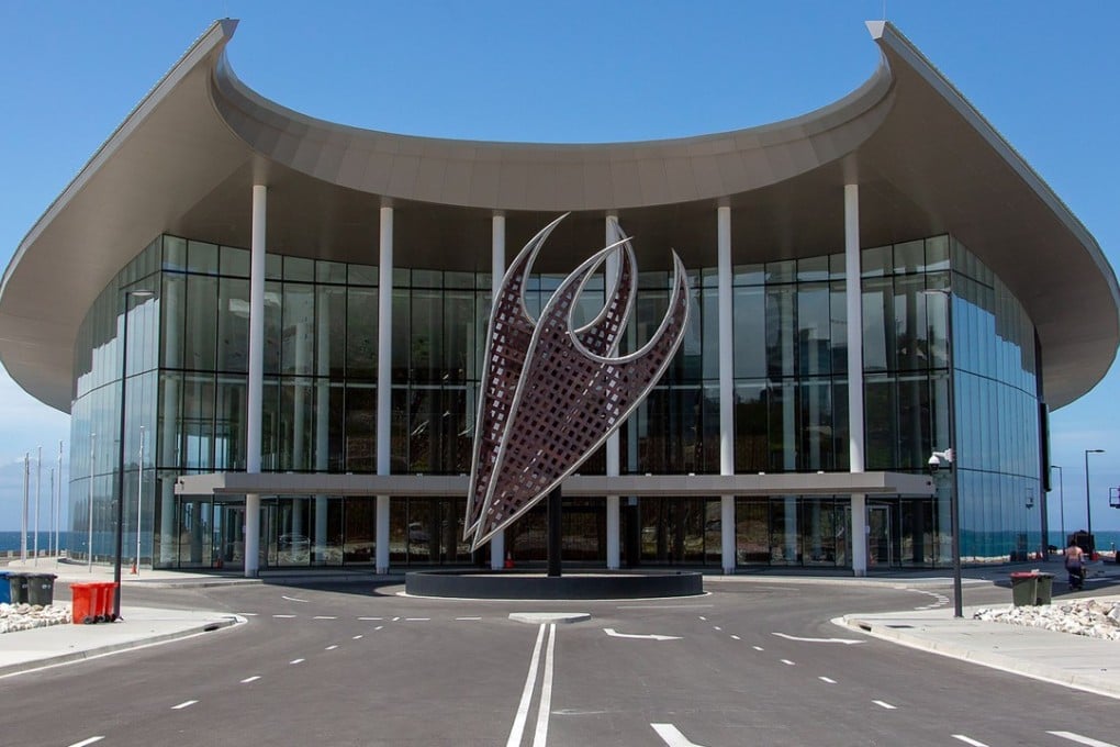 The conference centre for the Asia-Pacific Economic Cooperation (Apec) summit in Port Moresby. Photo: AFP