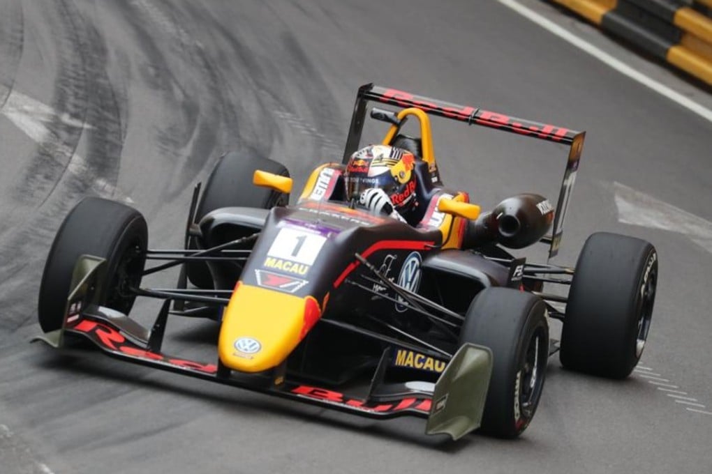Dan Ticktum during qualifying at the Macau Grand Prix. Photos: KY Cheng