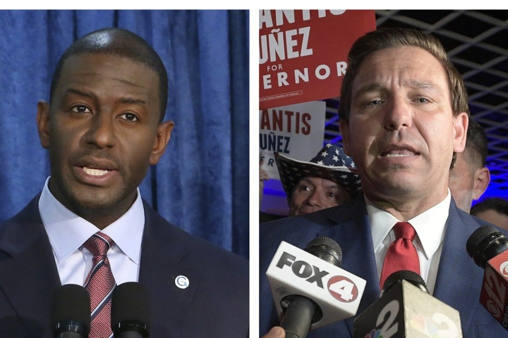 Andrew Gillum, left, the Democratic candidate for governor, and Republican candidate Ron DeSantis. Photo: AP Photo