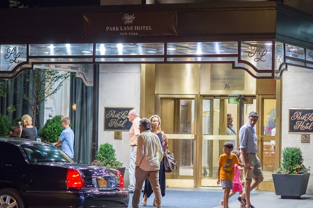 The Park Lane Hotel in New York City. Photo: AFP