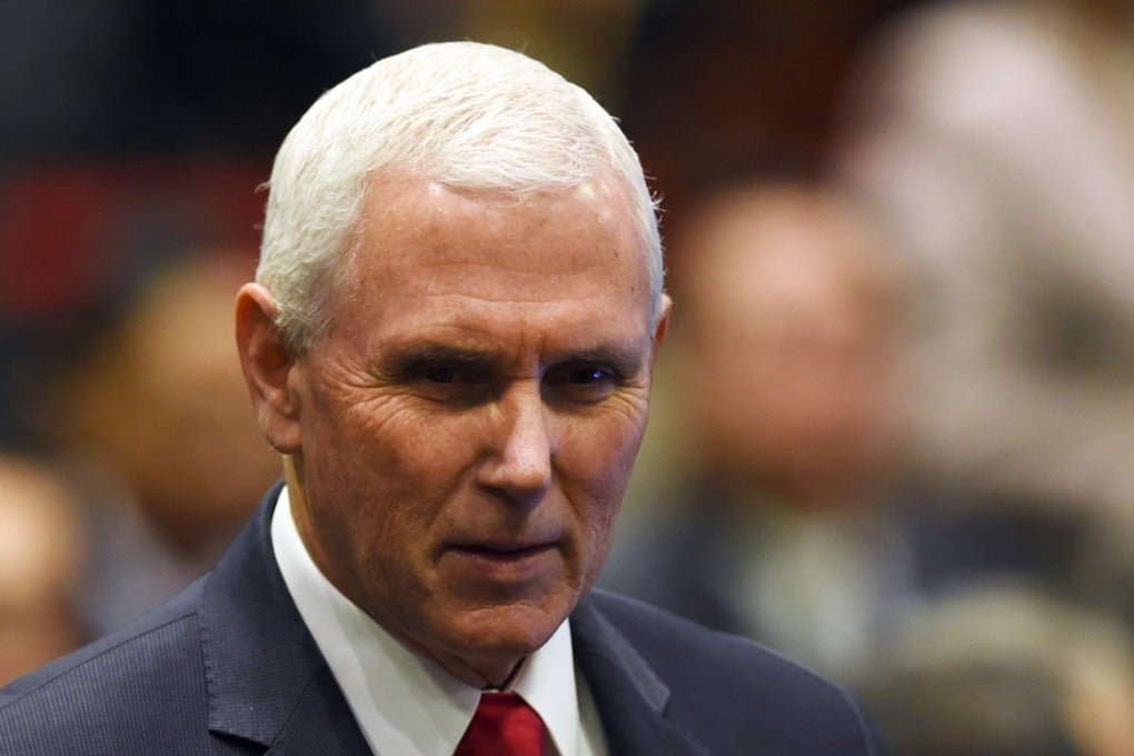 US Vice-President Mike Pence. Photo: AFP