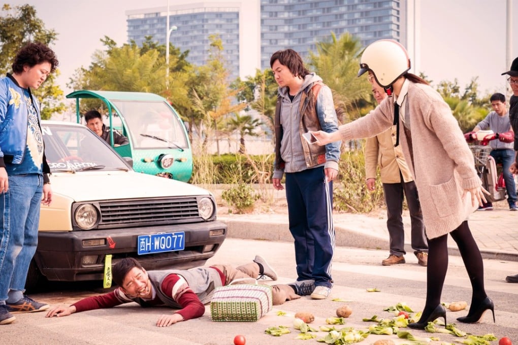 Shen Teng (centre) in Hello Mr. Billionaire (category IIA, Mandarin), directed by Peng Damo and Yan Fei. The film also stars Vivian Sung.