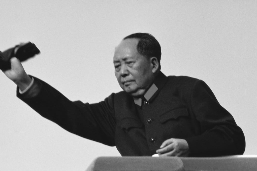 Chairman Mao Zedong waves to the Red Guards at Tiananmen Square in Beijing in 1966. Photo: China Foto Press
