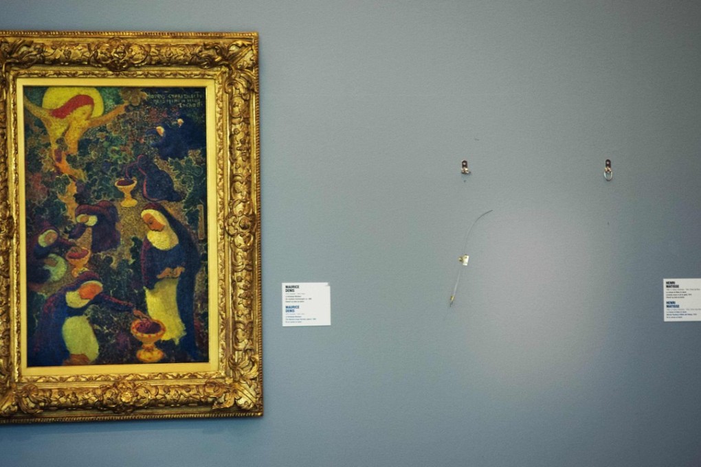 In one of the art world’s most dramatic heists, thieves in 2012 made off with seven paintings, worth millions of euros, by Picasso, Matisse, Monet and others. File photo: AFP