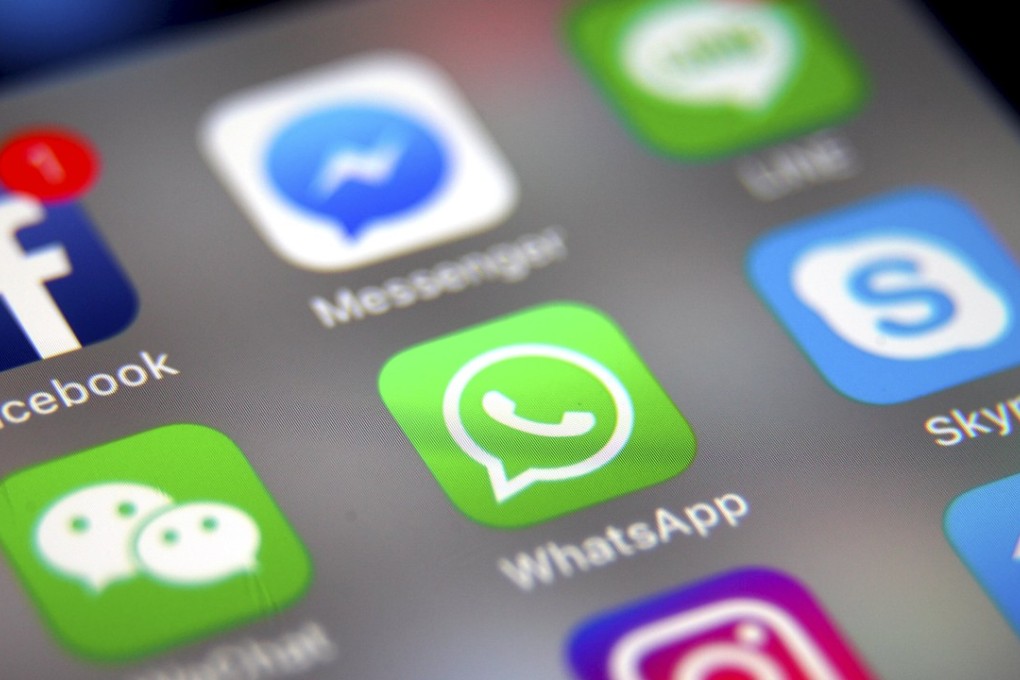 Mobile messaging apps such as WeChat and WhatsApp can be useful for families on the go who struggle to keep in touch. Photo: EPA-EFE