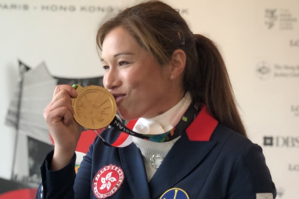 Jacqueline Siu treasures her Asian Games gold medal. Photo: SCMP