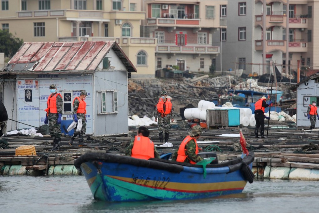 Caixin reporter Zhou Chen was in Quanzhou to cover the aftermath of a chemical spill last week. Photo: Xiaomei Chen