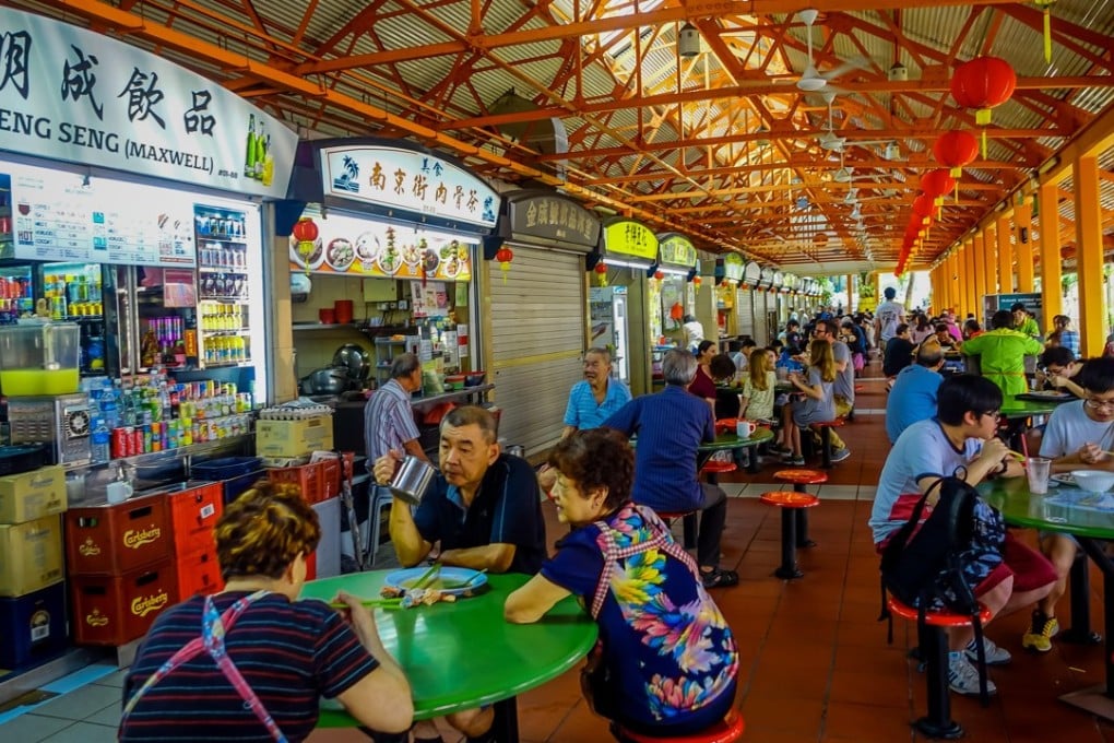 The Lau Pa Sat hawker centre, in Singapore. Picture: Alalmy