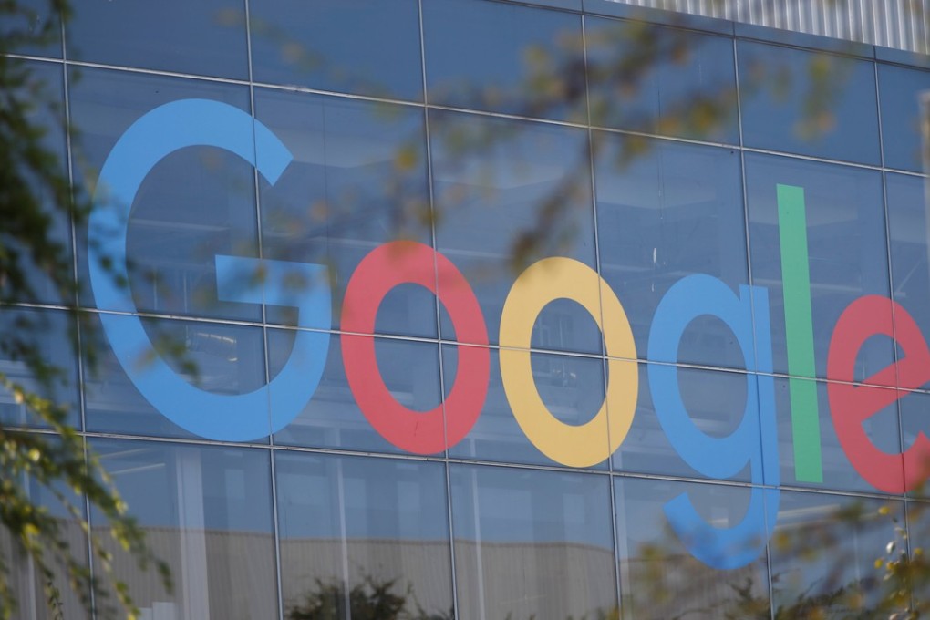 FILE PHOTO: A Google logo is seen at the company's headquarters in Mountain View, California, November 1, 2018. REUTERS/ Stephen Lam/File Photo