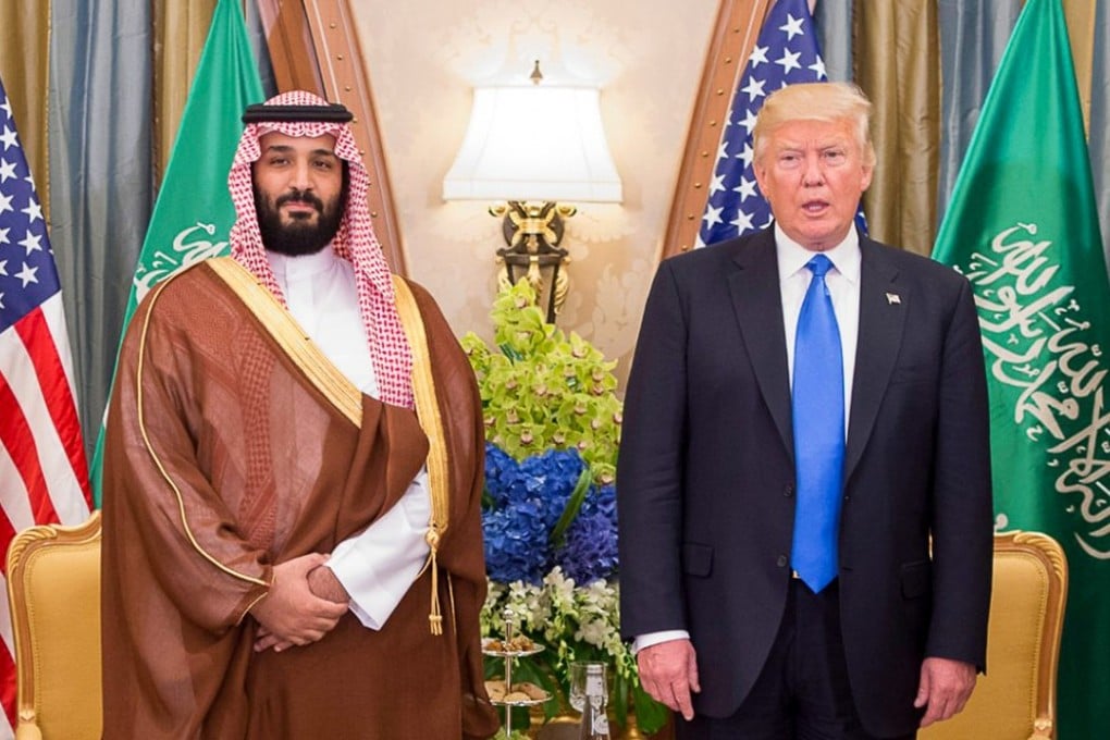 Saudi Prince Mohammed bin Salman and US President Donald Trump. File photo: TNS