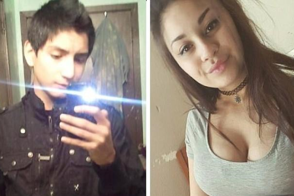 Brian Varela and his victim, Alyssa Noceda, who he raped while she was dying of a drug overdose. Photos: Social media