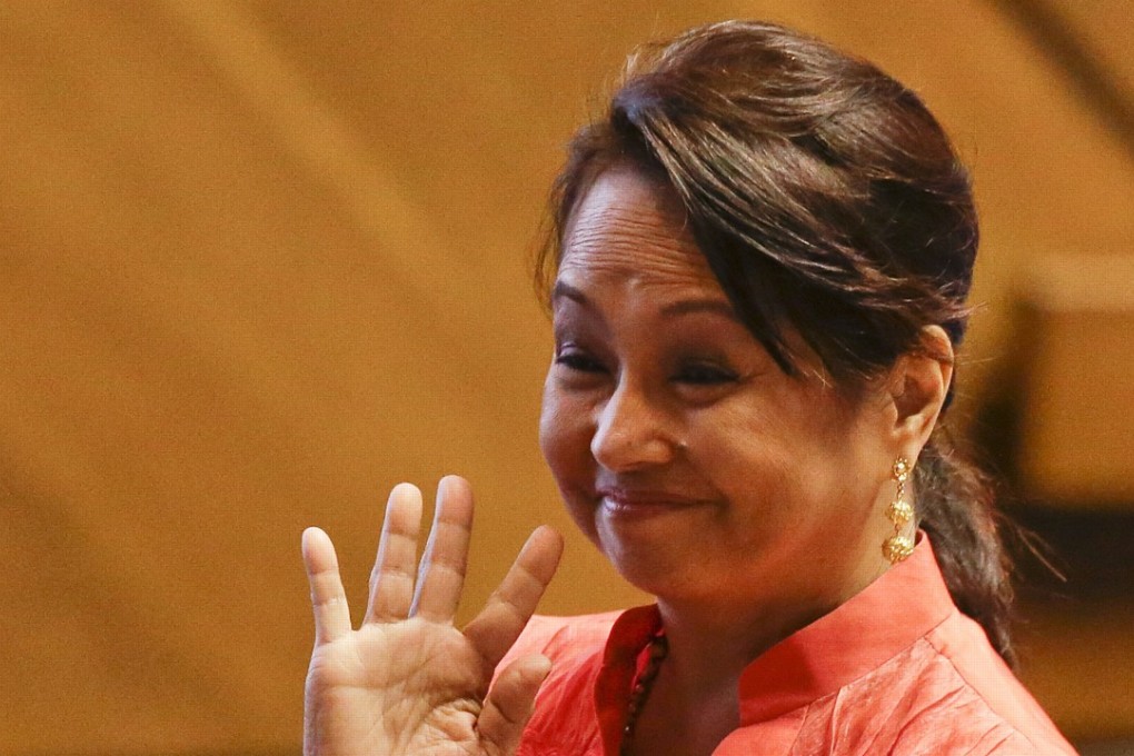 Gloria Macapagal-Arroyo, speaker of the Philippines’ House of Representatives, said ties between Manila and Beijing are “perhaps” as good as they have ever been. Photo: AP