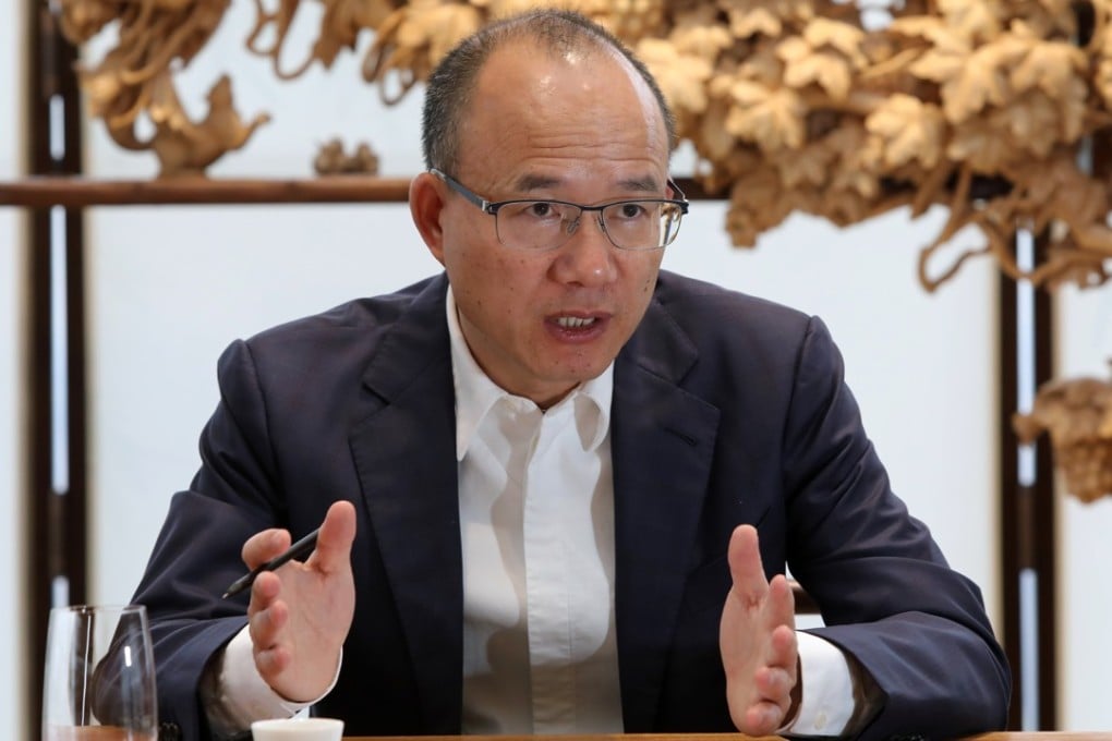 Guo Guangchang, founder and chairman of Fosun Group, during an interview in Shanghai, on November 12, 2018. Photo:SCMP/Simon Song
