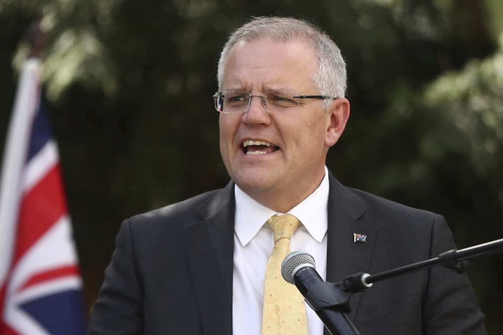 Australian Prime Minister Scott Morrison. Photo: AP