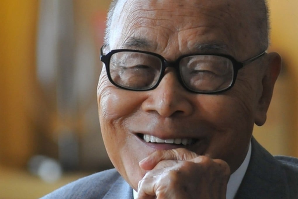 Chung Sze-yuen, then 93, during an interview with RTHK. Photo: RTHK