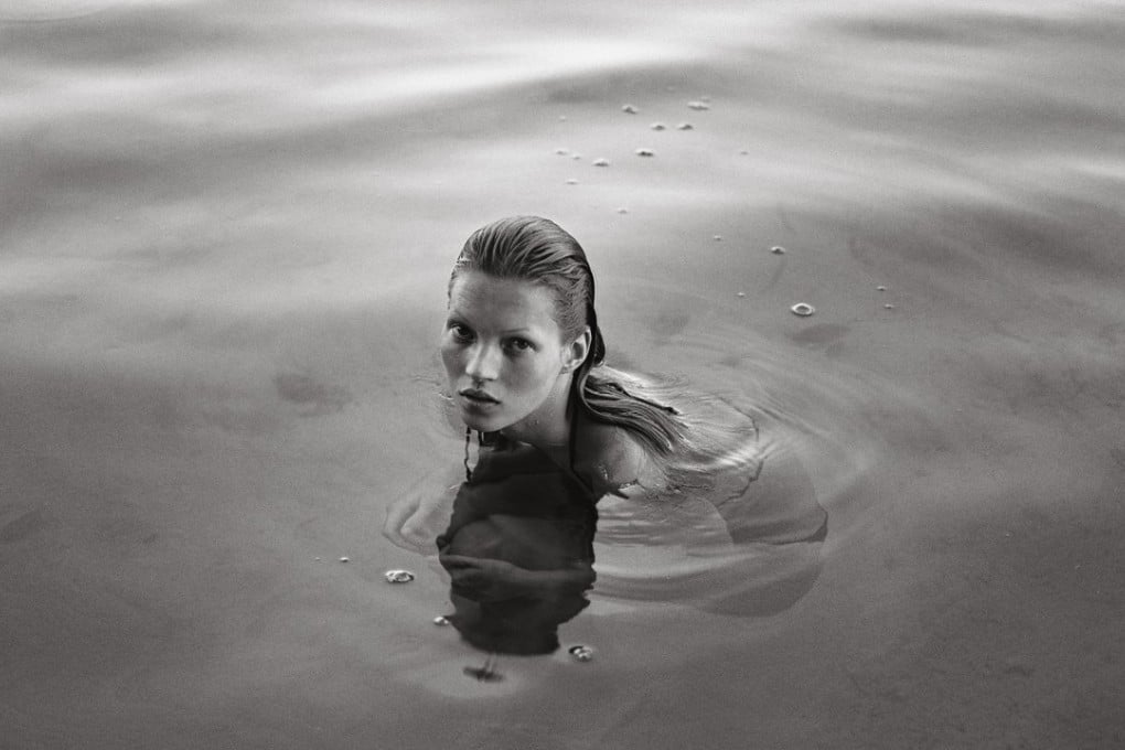 A photo of model Kate Moss from the book Kate by Mario Sorrenti and Dennis Freedman. Photo: Mario Sorrenti
