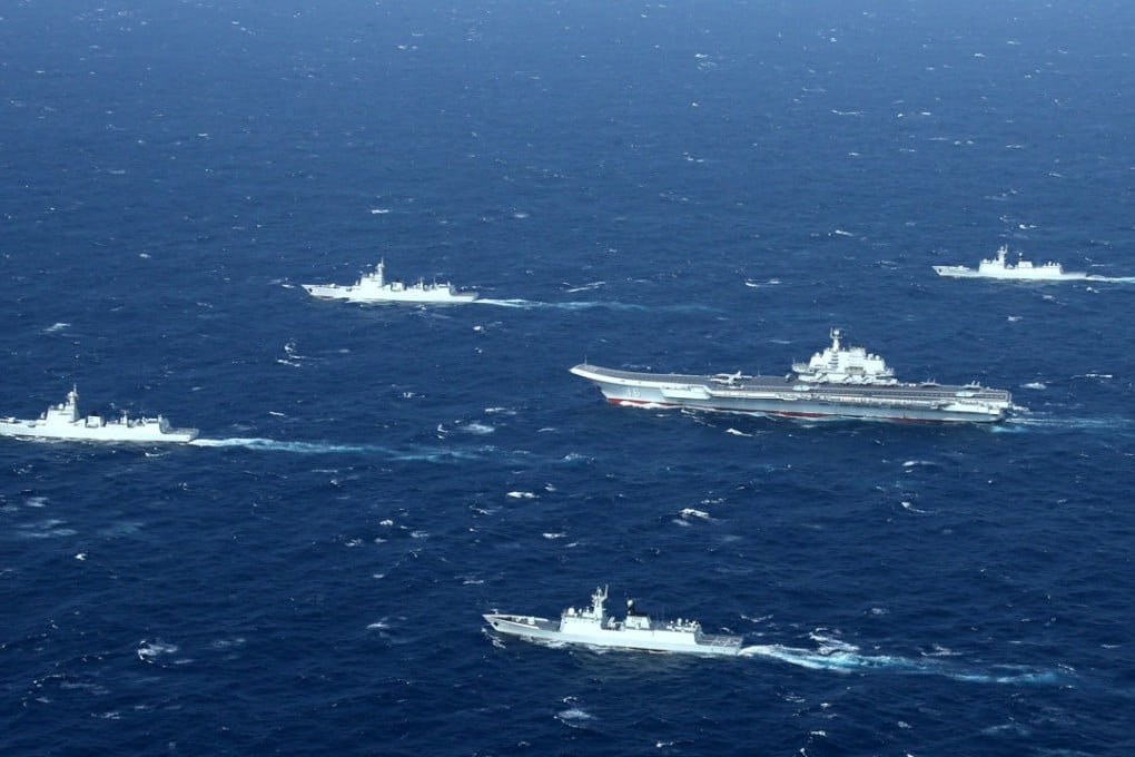 Chinese warships during an exercise in the South China Sea last year. Photo: China News Service